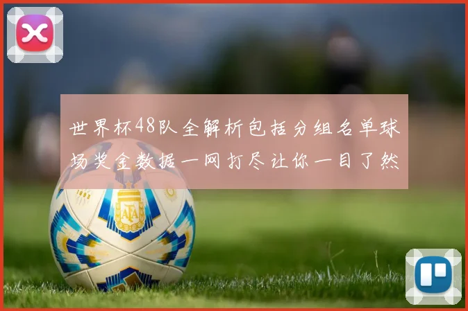 世界杯48队全解析包括分组名单球场奖金数据一网打尽让你一目了然